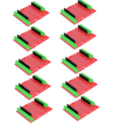 10pcs Proto Screw Shields Assembled Prototype Terminal Expansion Board Arduino