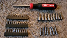 CRAFTSMAN  50 Pc Magnetic Torx Handle Screwdriver / Nut driver set