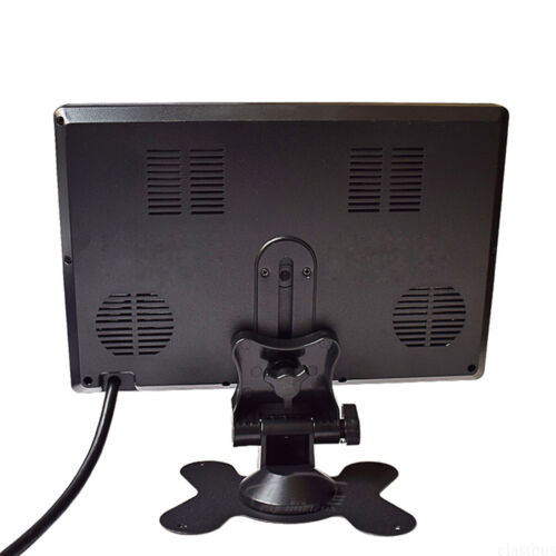 9'' Quad Split 4 Channel Video Color Monitor 4Pin Plug For Caravan Trailer CCTV - Picture 6 of 12