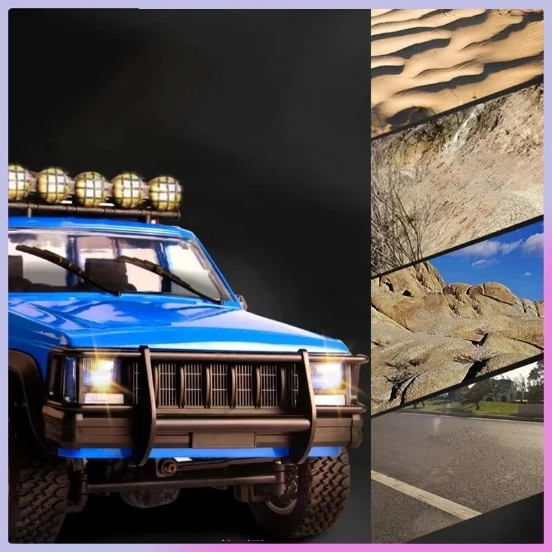 Jeep Cherokee MN78 RC Car Crawler 1:12 Scale, 2.4G 4WD, Off-road Truck - Image 4 of 4