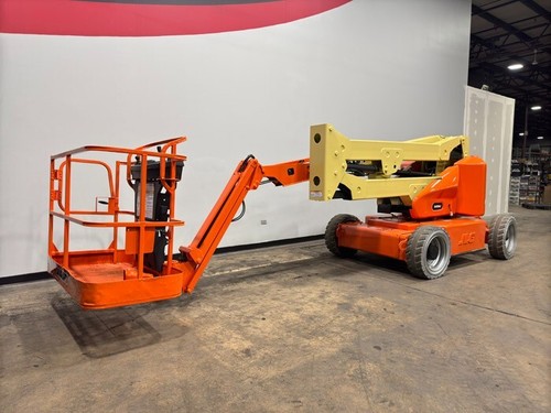 2013 JLG E450AJ 500LB PNEUMATIC ELECTRIC TELESCOPIC BOOM LIFT STK 15325 - Picture 6 of 13