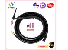 HITBOX TIG Welding Torch WP17V Welder Torch 140A SR-17V TIG Welder Gun Lift TIG.
