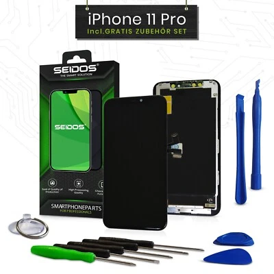 SEIDOS Ersatz LCD iPhone 11 Pro Display HD Bildschirm Haptic Screen NEU