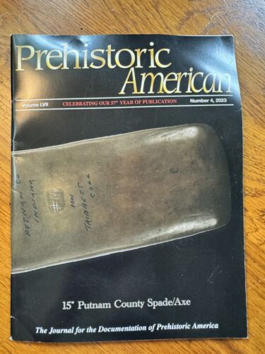 PREHISTORIC AMERICAN JOURNAL ISSUE 2023 No. 4 Vol. LVII