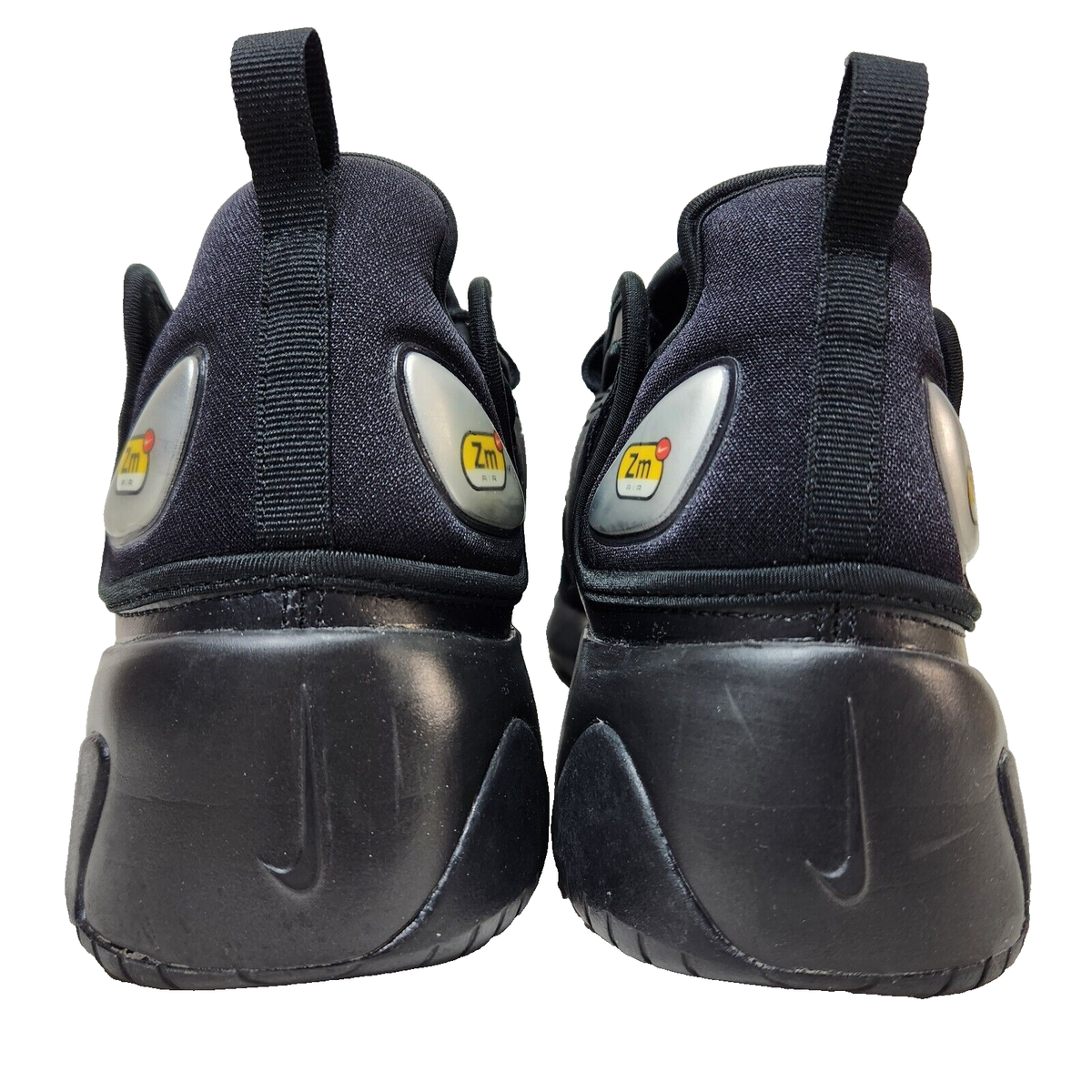 NIKE Zoom 2K Triple Black Sz 12 Running Training Shoes 