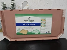 Vet's Best Pad Holder 21"x21" - Portable Tray for Pet Training - Cat and Dog NEW