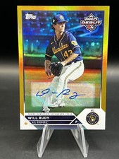 2023 Topps Pro Debut Will Rudy Gold Foil Auto Prospect /50 Autograph PD-150 SP