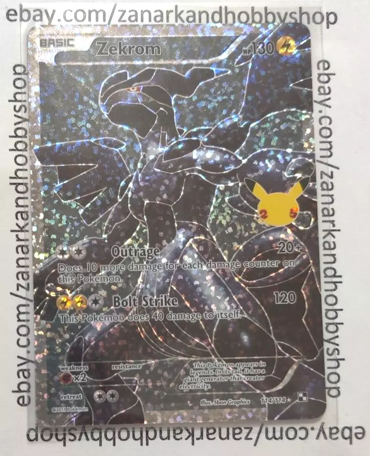 Pokémon Zekrom EX - Near Mint Condition