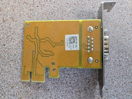 Dell Sunix DB9 Serial Port RS-232 PCIe Interface Low Profile Card - Afbeelding 3 van 4