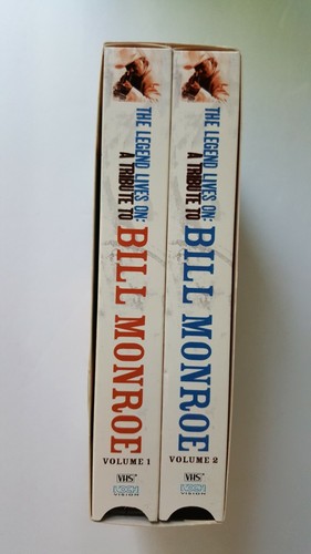 The Legend Lives On: A Tribute To Bill Monroe VHS, 2003, Special 2-Tape Set - Picture 3 of 5