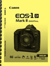 Canon EOS 1D Mark II OWNER INSTRUCTION MANUAL