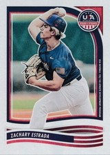 #113 ZACHARY ESTRADA 2024 Panini USA Stars & Stripes RC