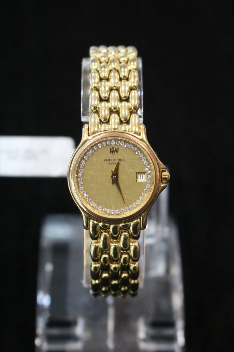 Vintage Raymond Weil 5368 Gold Plated Watch | eBay