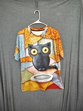 Funny Cat Big Eyes Awesome Cat Lover Gift Unisex T-Shirt