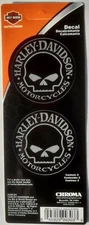 Chroma Graphics 99303 Decals - Licensed Harley-Davidson® - 2 Round Decals 2.5"