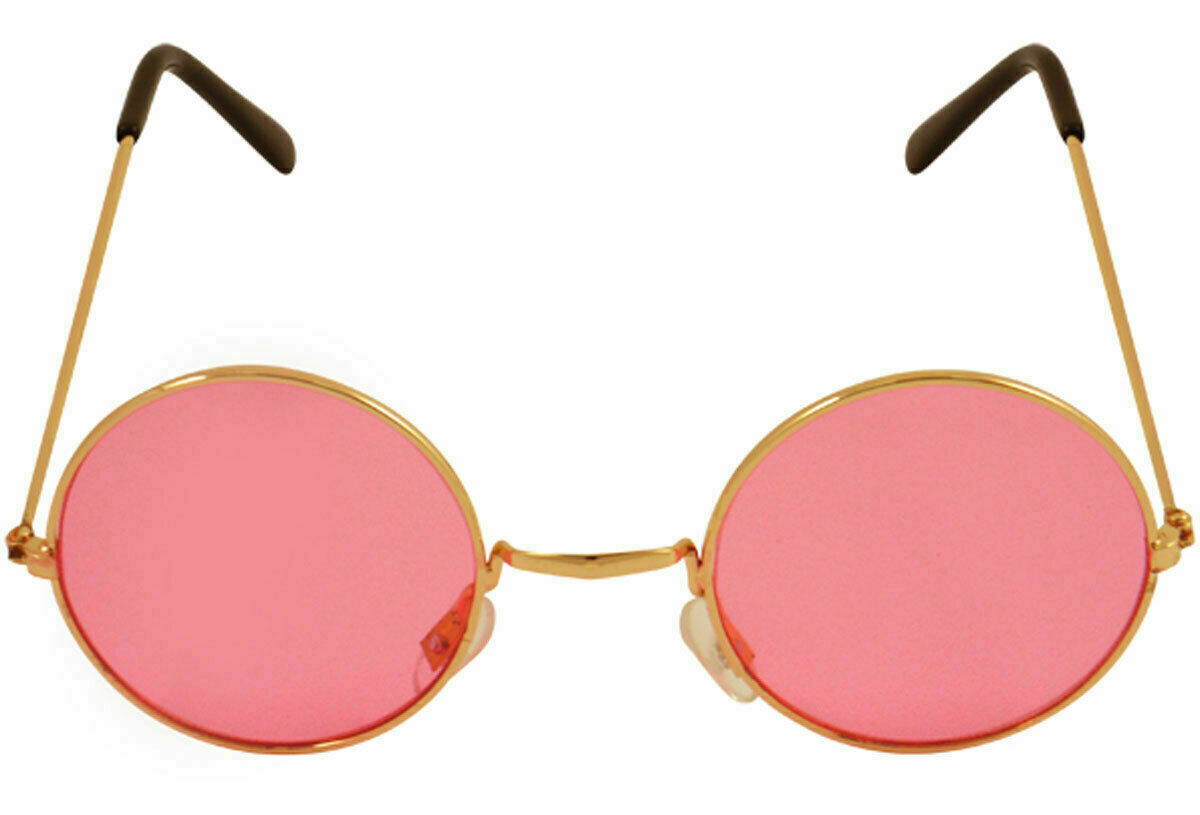 Hippie Glasses Png Clipart Free Download - Colourful Sunglasses