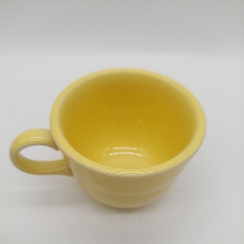 FIESTAWare Homer Laughlin Coffee Tea Cup Mug Light Pale Yellow Replacement - Picture 4 of 7
