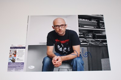 ELECTRONIC DJ MOBY SIGNED 11X14 INCH PHOTO JSA COA #P75564 EXTREME WAYS