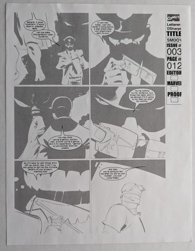 Spider Man Doctor Pulpo Año Uno 3 ARTE PRODUCCIÓN MARVEL con Certificado de Autenticidad 15 PGS - Imagen 11 de 15