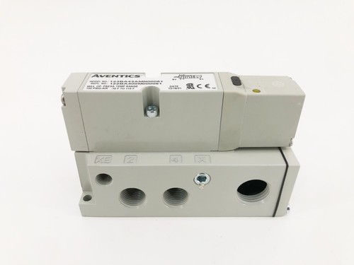 New Aventics 123BA43AMN00061 Solenoid Valve 24VDC 122BA400M000061 - No Box - Picture 2 of 7