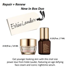 Estee Lauder Repair + Renew Revitalizing Supreme Advanced Night Repair Duo NIB