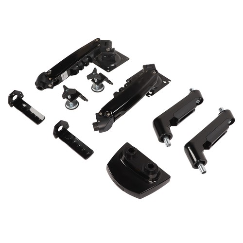 Dual Monitor Desk Mount Stand Adjustable Spring Vesa Arms With C Clam AM - Afbeelding 2 van 24