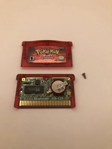 Pokémon: Ruby Version (Game Boy Advance, 2003) Authentic Tested Working