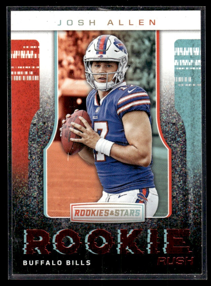 2018 Panini Rookies & Stars Rookie Rush Josh Allen Buffalo Bills #RR-5