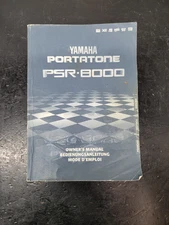 Yamaha Porta Tone PSR-8000 Instruction Manual