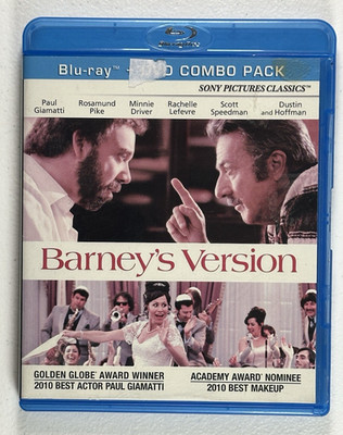 Barney's Version (Blu-ray, 2011) NO DVD
