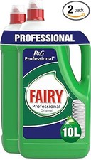 Fairy Original Hand Dish Washing Up Liquid, Pack of 2 X 5 L 4.33 per litre