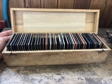 Magic Lantern Slides +Box Collection - Yarmouth, NSW, views, boats, anatomy