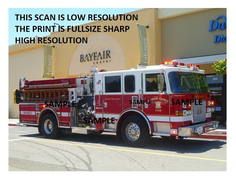 Fire Apparatus Photo CA Alameda County FD California Pierce Arrow XT pumper E24