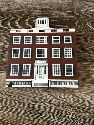 The Cat's Meow Village  Jared Coffin House Nantucket Series  1987 Vintage