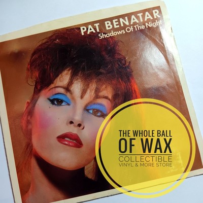 PAT BENATAR Shadows Of The Night / The Victim 45 EXCELLENT