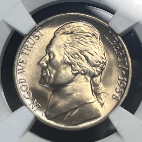 1938 D Jefferson Nickel NGC MS67 Beautiful toning - Picture 5 of 6