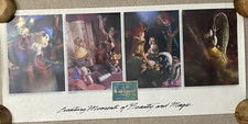 WDCC Walt Disney Creating Moments Of Beauty and Magic Promo Poster 39x18