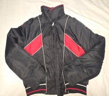Vintage Polaris Winterwear Jacket Men’s Large Black Red Insulated USA Made