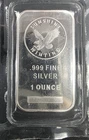 1 oz  Silver Bar - Sunshine Minting Sealed New