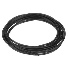 Latex Rubber Tubing 1/16 ID x 1/8 Inch OD 10 FT Black Hose Highly Elastic