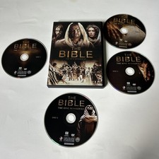 The Bible: The Epic Miniseries DVD-4 Discs-widescreen-bonus Feature-10 Episodes