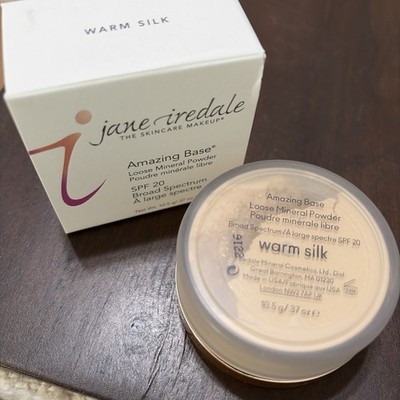 NEW Jane Iredale Amazing Base Loose Mineral Powder SPF 20 WARM SILK Sealed