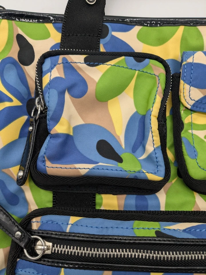 Franco Sarto Cartera Bolso de Mano con Bolsa Llavero y Paraguas Organizador Bolsillos Foto 4 de 4