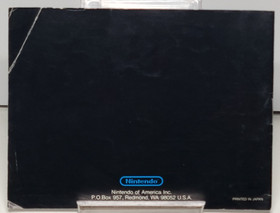 Mike Tyson's Punch-Out!! NES Instruction Manual ONLY Nintendo Original Authentic