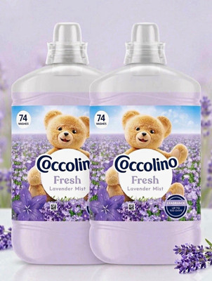 Coccolino Weichspüler Fresh Lavender Mist 2x1702ml bis zu 100 Tage Duft