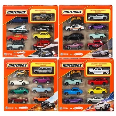 Matchbox Wave 5 - Die Cast Packs of 8 - Exclusive Vehicle Per Pack! - YOU CHOOSE