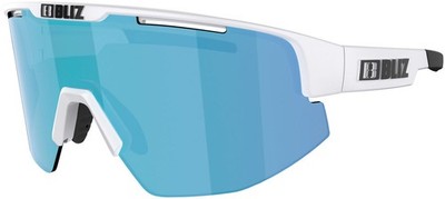 BLIZ Sonnenbrillen Sunglasses MATRIX Sonnenbrille 2026 shiny white/smoke blue mu