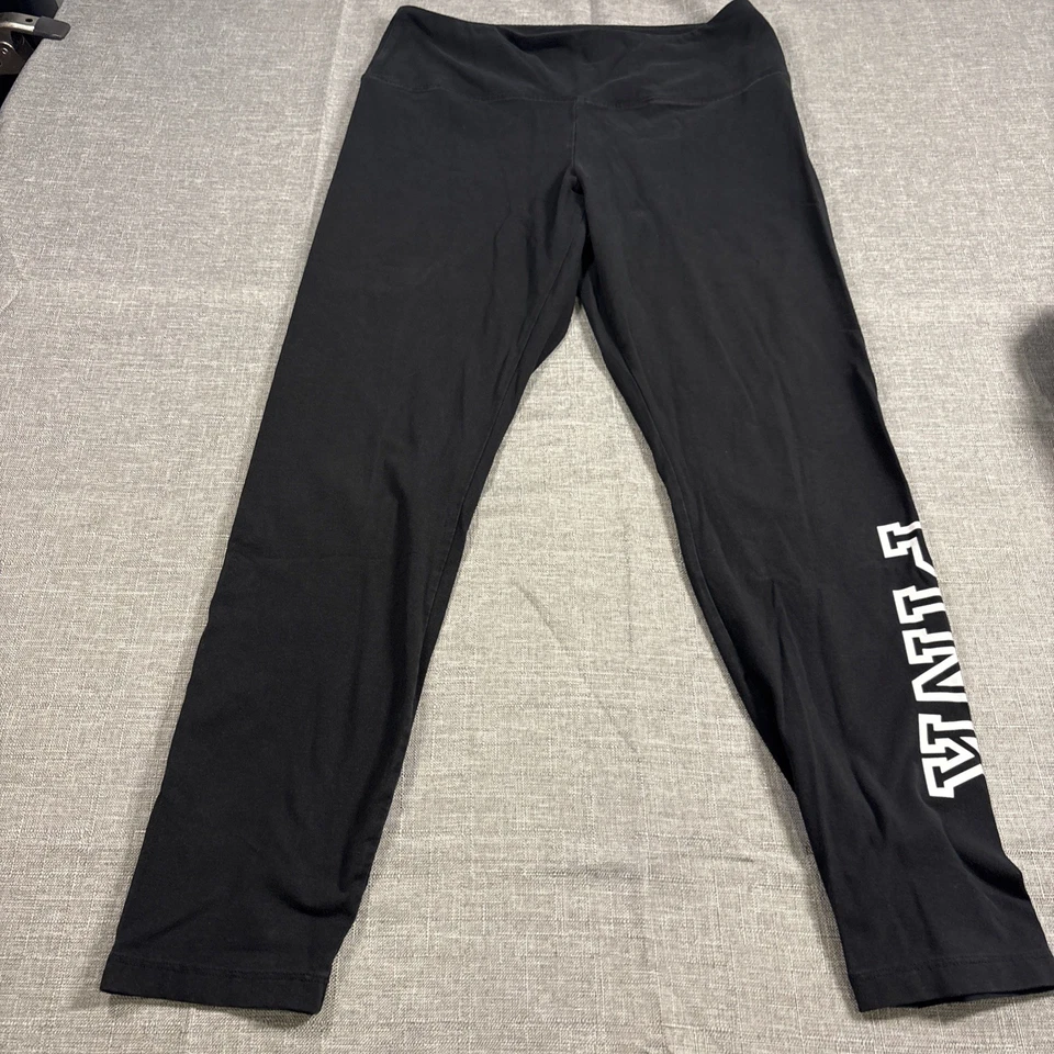 Pink From Victoria Secret 7 Pairs of Leggings Size XL -Lot  Of 7 Excellent Shape - Image 3 of 4