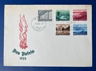 Nice  SWITZERLAND 1955  Pro Patria First Day Cover  FDC Sc# B242-246 cachet