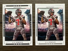 2023 Sage Artistry - C.J. Stroud #29 - Black & Silver 